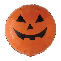 Ballon rond citrouille de 46 cm