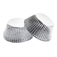 Capsules pour cupcakes métallisées de 5,3 cm - Pastkolor - 30 unités