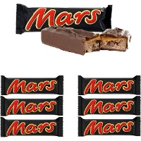 Mars au chocolat au lait et au caramel - 6 unités
