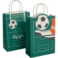 Sac cadeau sur le thème du football, 132 x 26 x 10 cm - 1 unité