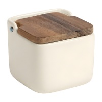 Salière Bois & Terre style rustique