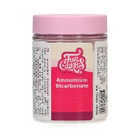 Bicarbonate d'ammonium en poudre de 80 g - FunCakes