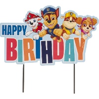 Topper Joyeux Anniversaire de la Pat'Patrouille - Dekora