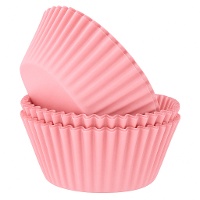 Cápsules pour cupcakes de 5 cm couleurs solides - Hilarious - 100 unités