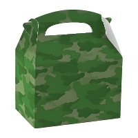 Boîte en carton à Camouflage Militaire - 1 unité