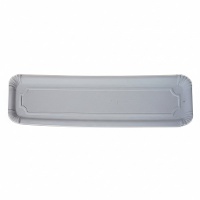 Plateau en carton blanc 34 x 12 cm - pack de 100