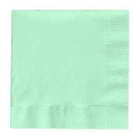 Serviettes compostables Meri de 16,5 x 16,5 cm - 20 unités