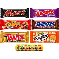 Pack de snacks au chocolat - 7 snacks