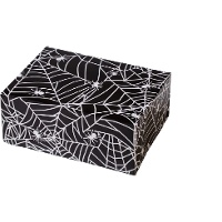 Boîte pour bonbons d'araignées 18 x 13,5 x 7,5 cm - Decora - 1 unité
