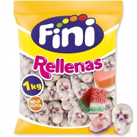 Bonbons gélifiés en forme de crânes fourrés - Fini - 1 kg