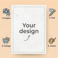 Feuille comestible en sucre - format A4