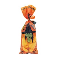 Sac de guimauves en forme de citrouilles d'Halloween de 50 gr