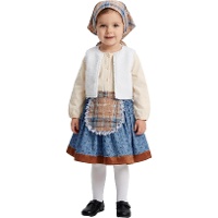 Déguisement de bergère avec besace pour fille