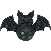 Chauve-souris anti-stress en caoutchouc - 1 unité