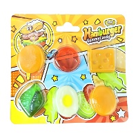 Bonbons gélifiés Burger à assembler - 12 g