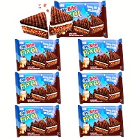 M. Bitel Pixel de chocolat noir avec crème de noisettes, 30 gr - 6 unités