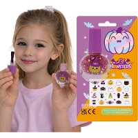 Vernis à ongles pour enfants avec autocollants Lil Monsters