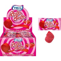 Rolla Belta fraise acidulée - Vidal - 24 unités