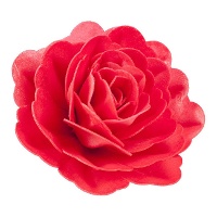 Grande Disque en Azyme Rose de 12,5 cm - Dekora - 1 unité