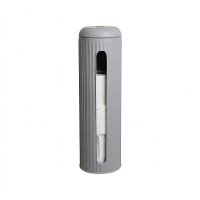 Porte-rouleau de salle de bain avec couvercle de 47 cm - 1 unité