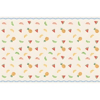 Nappe à motifs fruits - 180 x 120 cm