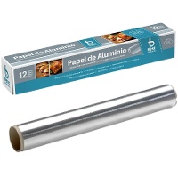 Papier d'aluminium de 12 mètres