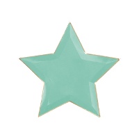 Assiettes étoilées de 27 cm - 6 unités