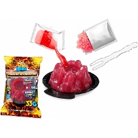 Volcan de gelée avec bonbon pétillant, 33 g