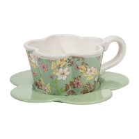 Tasse 330 ml à motif floral