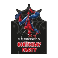 Panneau personnalisable Spiderman - toile d'araignée