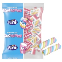 Nubes multicolores tressées avec emballage individuel - Fini - 70 unités