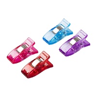 Pinces pour tissus de 2,6 cm de couleurs - Prym - 12 unités