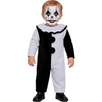 Déguisement de clown terrifiant pour bébé