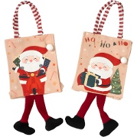Sac cadeau du Père Noël de 19 x 15 x 5 cm - 1 unité
