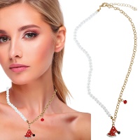 Collier au chapeau de Noël