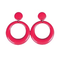 Boucles d'oreilles flamenco colorées