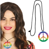 Collier hippie multicolore