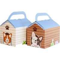 Boîte en carton de Niche pour Chien - 6 unités