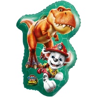 Ballon La Pat' Patrouille Dino Movie de 80 x 46 cm