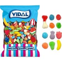 Sac assorti de bonbons gélifiés sucrés - Vidal - 1 kg