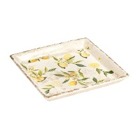 Vide-poche carré aux citrons