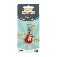 Porte-clé guitare électrique Papá Rockero - 1 unité