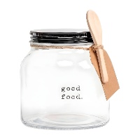 Pot de 0,6 L avec cuillère Good food